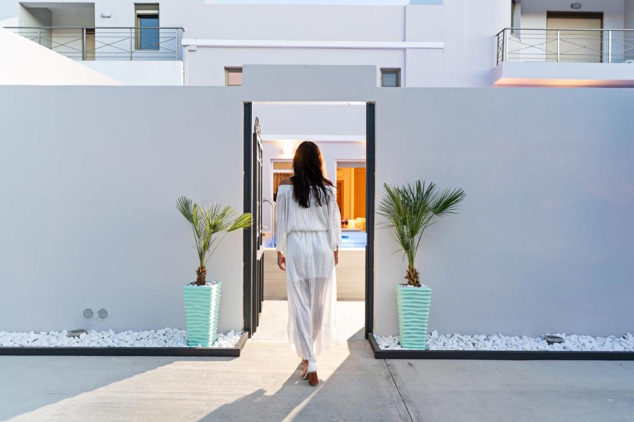 Delfina Boutique Hotel Paralia Kourna Exterior foto