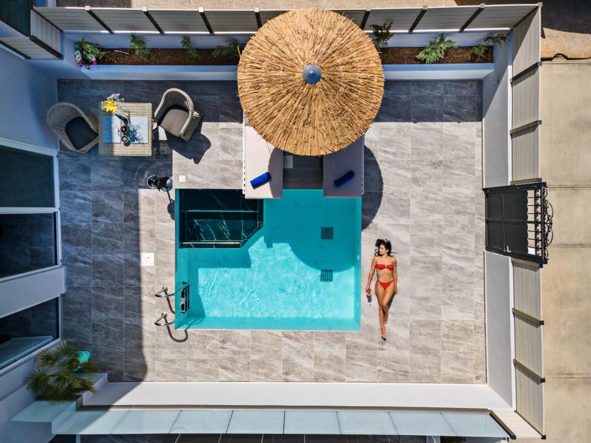 Delfina Boutique Hotel Paralia Kourna Exterior foto