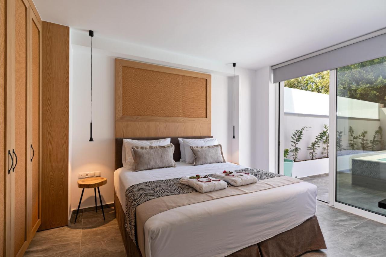 Delfina Boutique Hotel Paralia Kourna Exterior foto