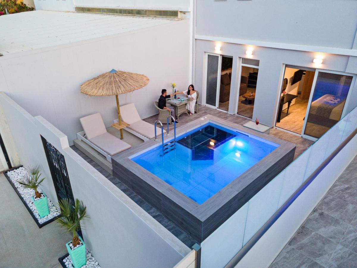 Delfina Boutique Hotel Paralia Kourna Exterior foto