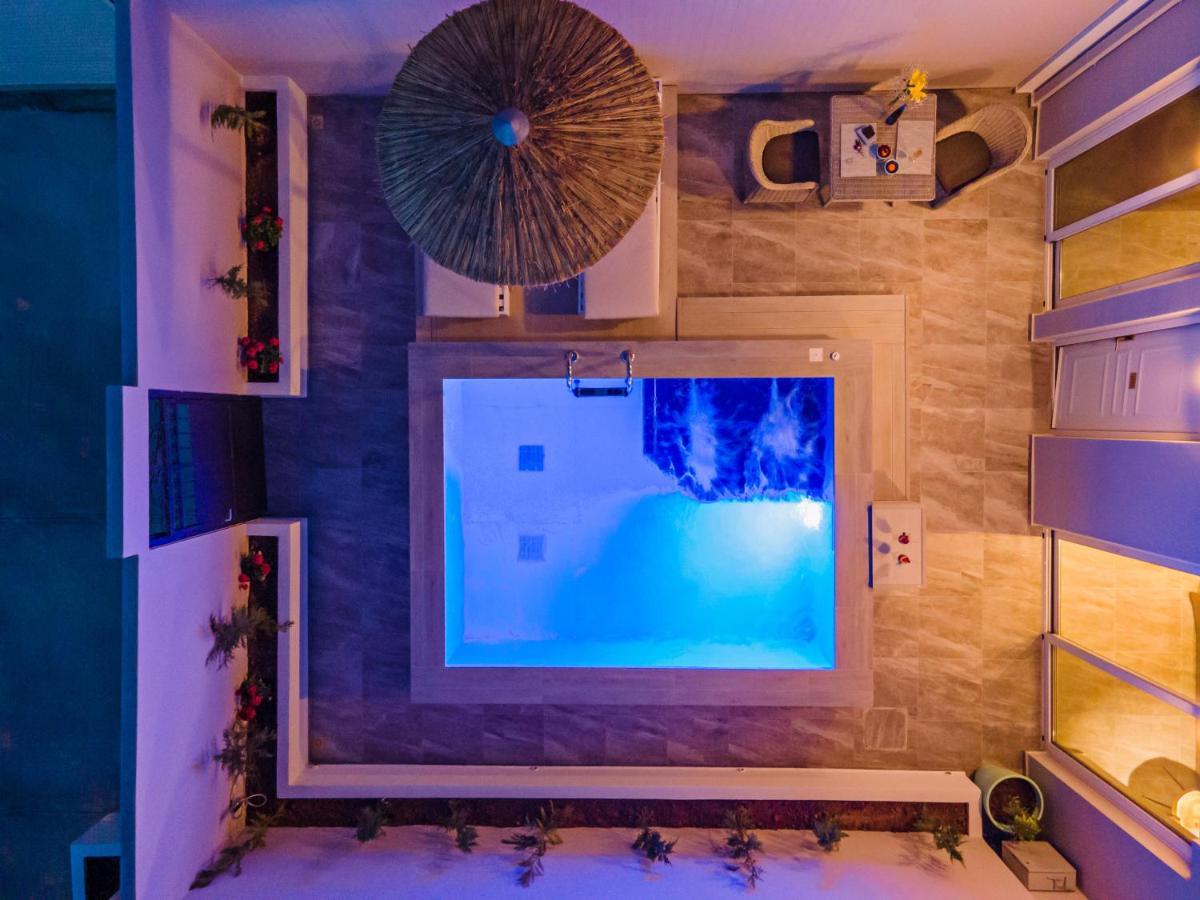 Delfina Boutique Hotel Paralia Kourna Exterior foto