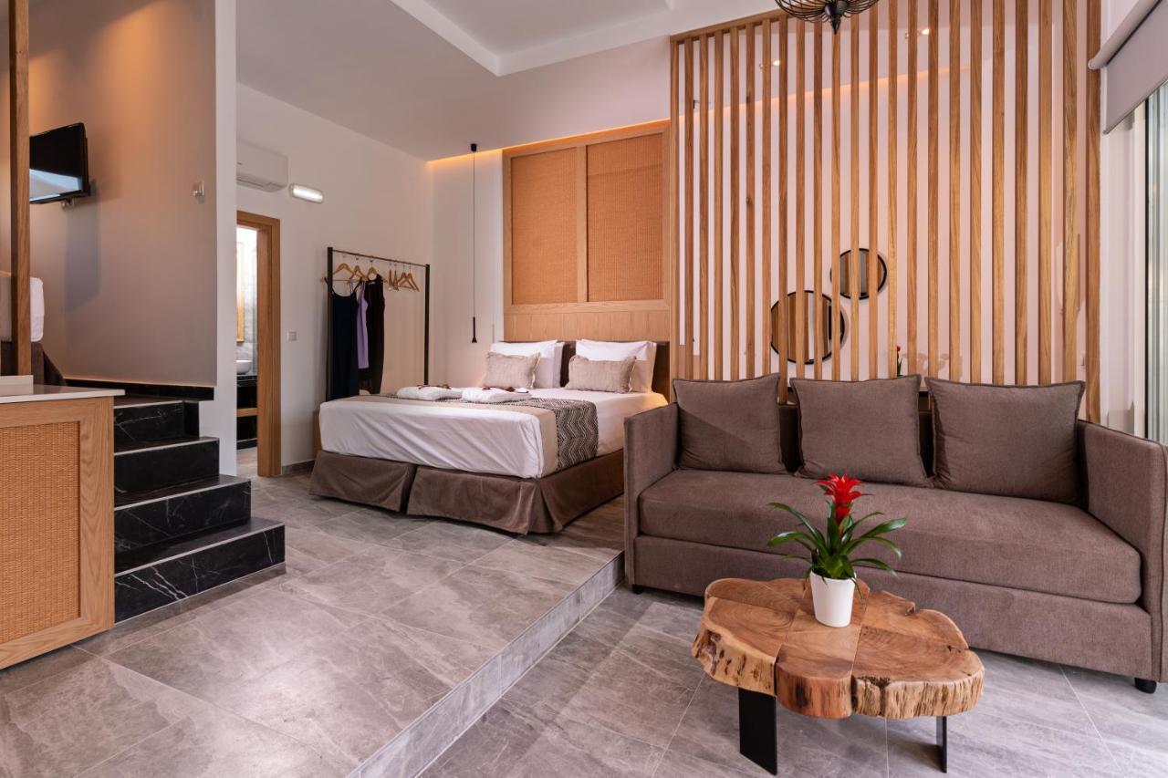Delfina Boutique Hotel Paralia Kourna Exterior foto