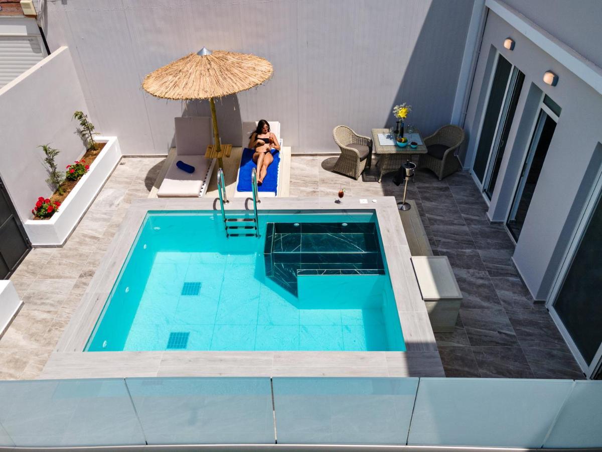 Delfina Boutique Hotel Paralia Kourna Exterior foto