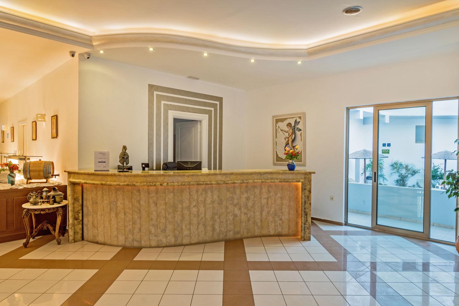 Delfina Boutique Hotel Paralia Kourna Exterior foto
