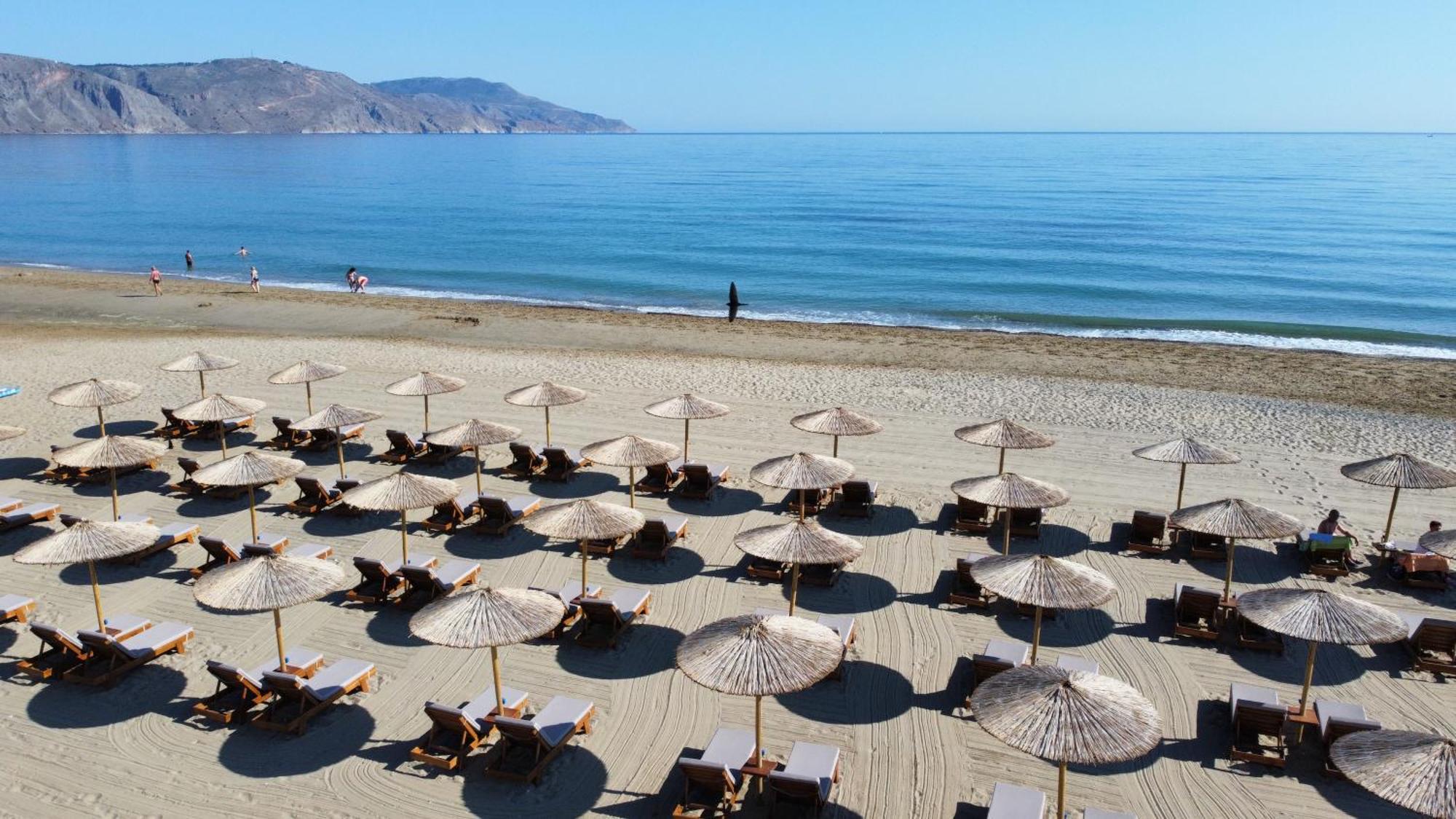 Delfina Boutique Hotel Paralia Kourna Exterior foto